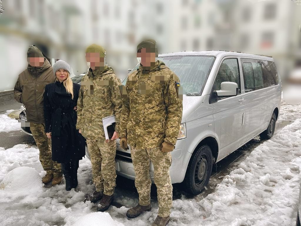 авто VW transporter для потреб ЗСУ
